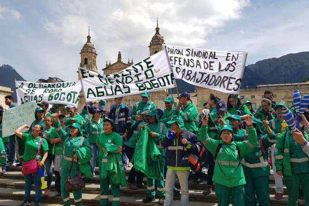 Fallo podría salvar empleo de 3.700 trabajadores de Aguas de Bogotá 