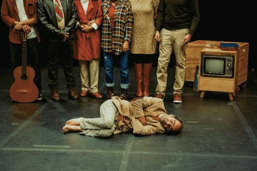 Escena de 'La triste vida de Joaquín Florido', protagonizada por Felipe Botero.