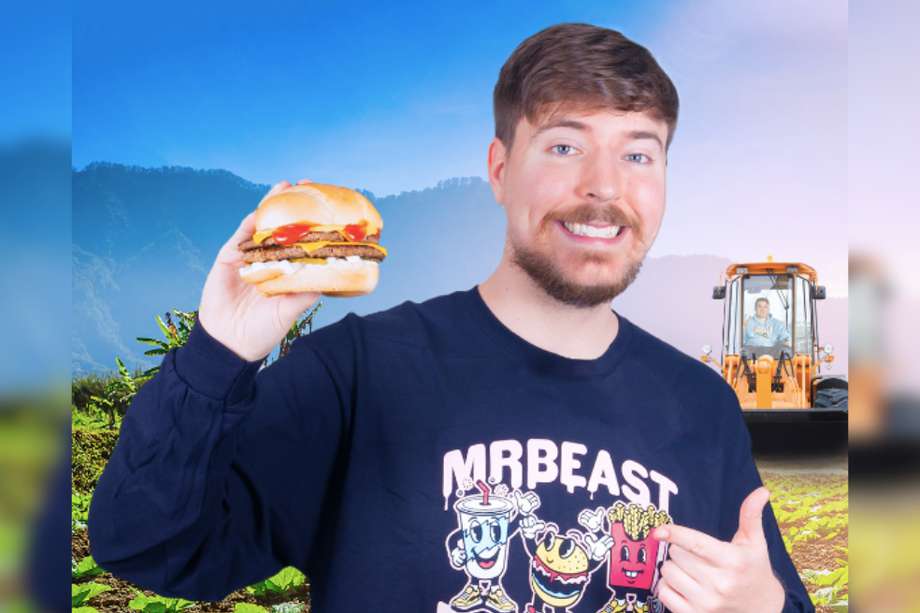 El youtuber tenía negocios con la empresa que lo demandó, Virtual Dining Concepts, desde 2020 con la cadena de comida rápida MrBeast Burguer.