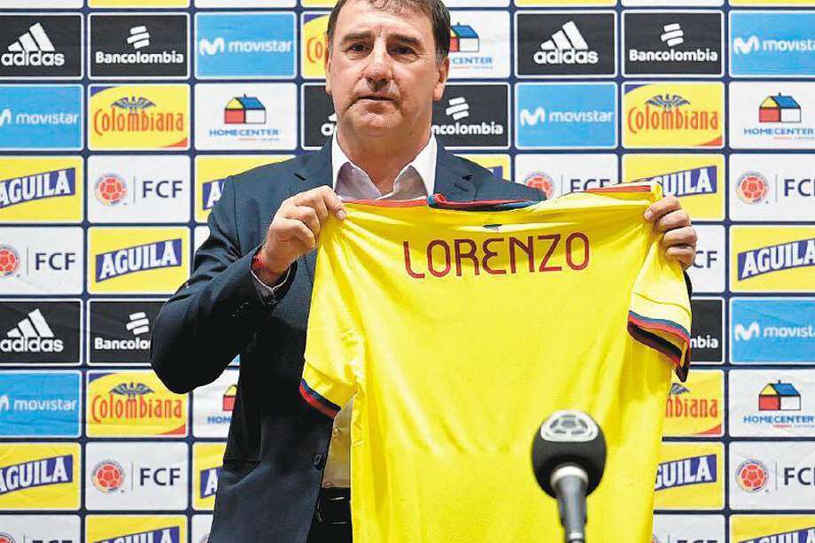 Néstor Lorenzo asumirá con Colombia su primera experiencia como técnico de una selección nacional. / AFP