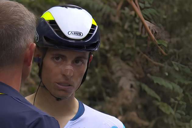 Enric Mas y su mala suerte: se retiró del Tour de Francia, por caída en el primer día