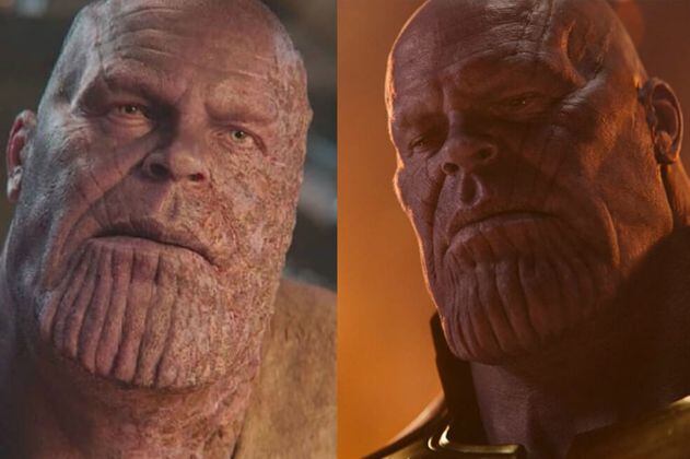 Thanos y sus cambios entre las películas "Infinity War" y "Endgame"