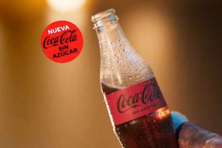 La nueva Coca-Cola Sin Azúcar tiene su propia identidad visual.