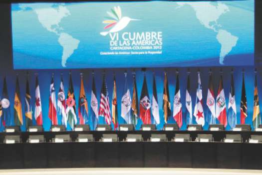 La Cumbre de las Américas que se realizó en Cartagena en 2012, fue calificada como éxito político y diplomático por el Gobierno de ese momento. / Archivo