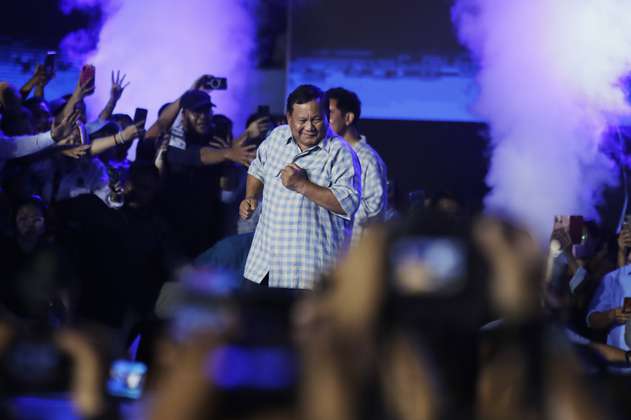 Prabowo Subianto anunció su victoria en las elecciones presidenciales de Indonesia
