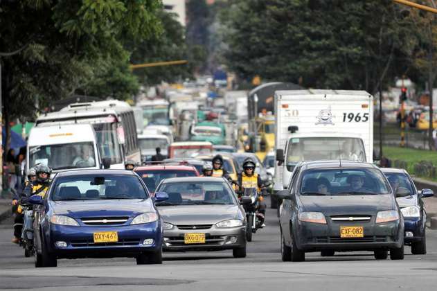 Más de 15.000 vehículos en Bogotá empezarán a tener pico y placa