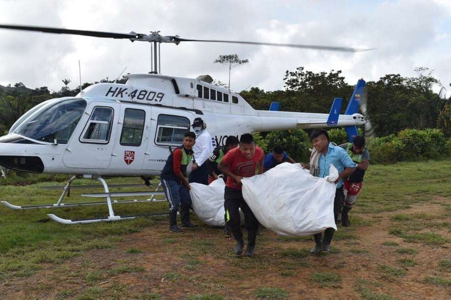 La Unidad para las Víctimas llevó este 29 de septiembre 13 toneladas de ayudas humanitarias para los indígenas.