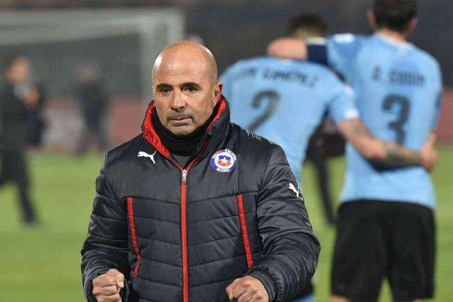 Jorge Sampaoli, técnico del seleccionado chileno. Foto. AFP