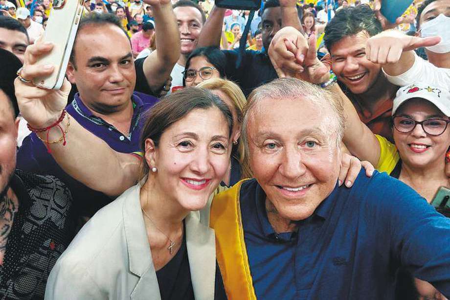 Ingrid Betancourt y Rodolfo Hernández sellaron su alianza ocho días antes de la primera vuelta presidencial. 