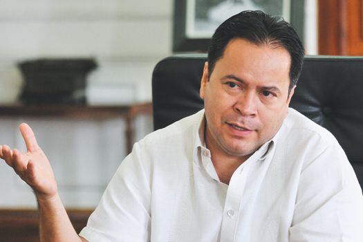 Villamizar, cuando asumió como gobernador en 2015, se impuso la tarea de impulsar la economía regional.  / Archivo El Espectador