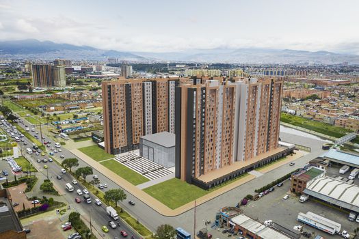 El proyecto Porto 13, con 1.275 unidades, es toda una innovación dentro de la oferta de vivienda de interés social.