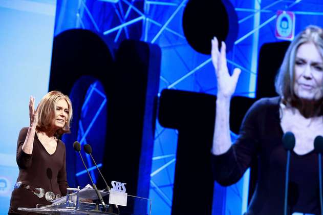 Gloria Steinem fue galardonada con el Premio Princesa de Asturias de Comunicación y Humanidades