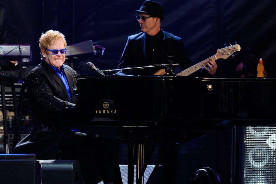 El cantante británico Elton John. / AFP