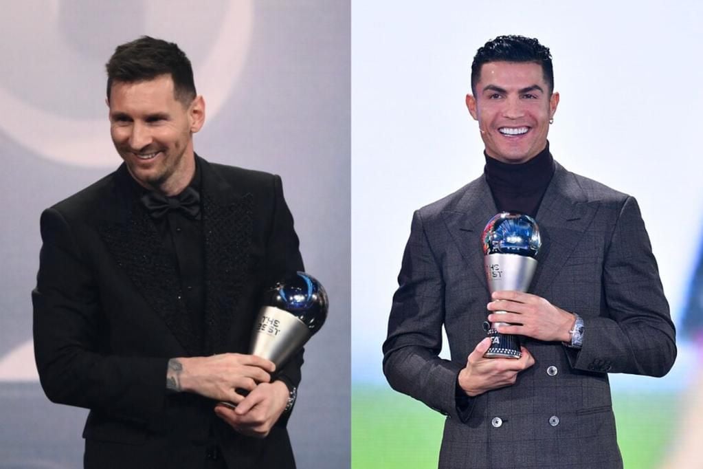 Cuántos premios The Best tienen Cristiano Ronaldo y Messi? Esta es la  diferencia
