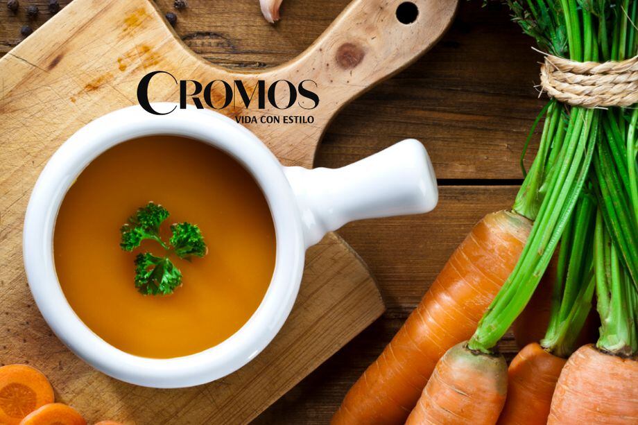 Prepara esta sencilla receta en casa y disfruta de una deliciosa crema de zanahoria.