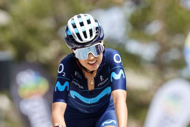 Paula Patiño subió casi 20 puestos en la general del Tour de Francia Femenino