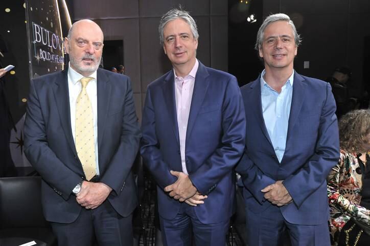 Pierre Trusendi, Andrés Glauser y Samuel Glauser