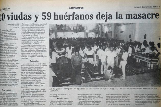 30 años de las masacres de Honduras y La Negra