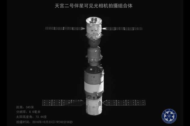 La estación espacial china Tiangong 2 se quemó en su reingreso a la atmósfera