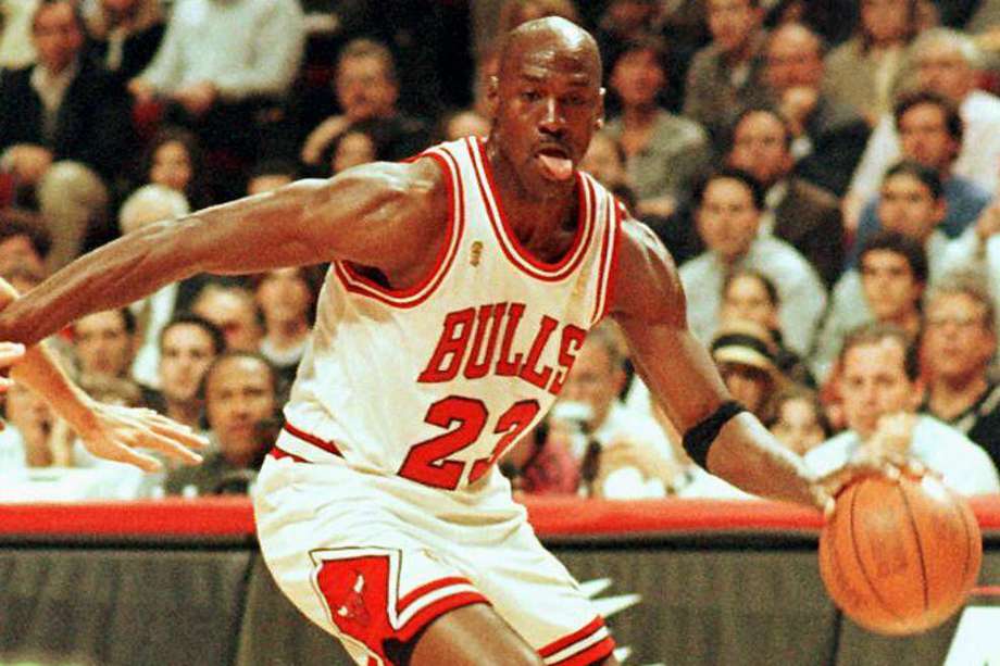 Michael Jordan, el mejor basquetbolista de todos los tiempos.