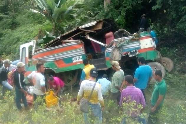 Un muerto y varios heridos deja accidente en vías del Catatumbo