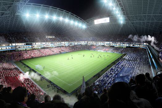 El estadio tendría una capacidad para albergar a 45 mil espectadores.