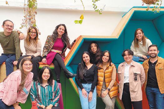 El equipo de trabajo de CoreWoman, liderado por Susana Martínez Restrepo. / Cortesía