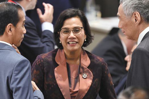 Sri Mulyani Indrawati es copresidenta de la Coalición de Ministros de Finanzas para la Acción Climática.
