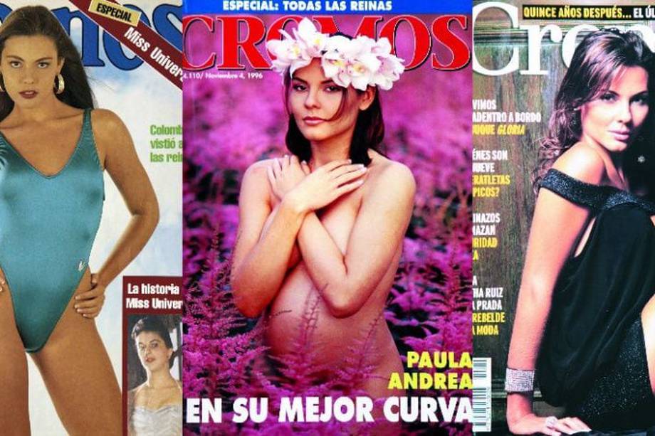 Las 14 veces en las que Paula Andrea Betancur brilló en la portada de CROMOS 