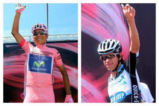 Nairo Quintana y Rigoberto Urán, preinscritos para la Vuelta a España