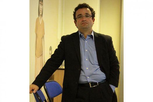 El condecorado abogado colombiano Jorge Molano. / Ricardo Abdallah - El Espectador