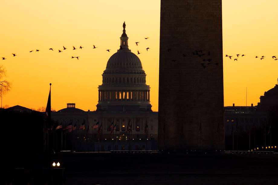 Edificio del Capitolio de Estados Unidos en Washington. 
