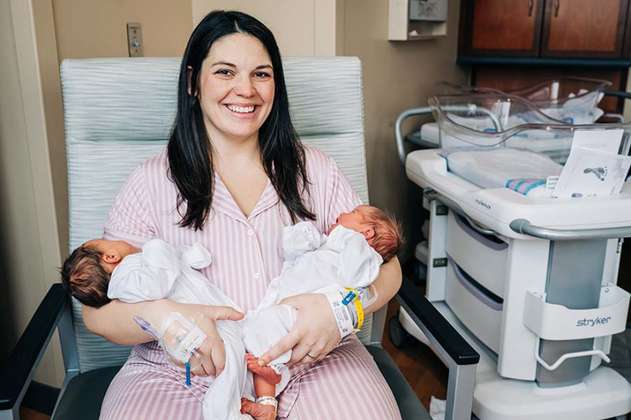 Un embarazo entre un millón: mujer en EE. UU. con dos úteros dio a luz a dos bebés
