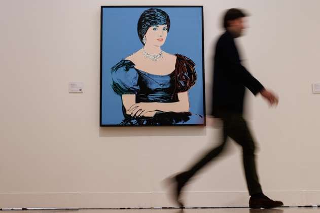 Se subastará un retrato que Andy Warhol hizo de Diana de Gales