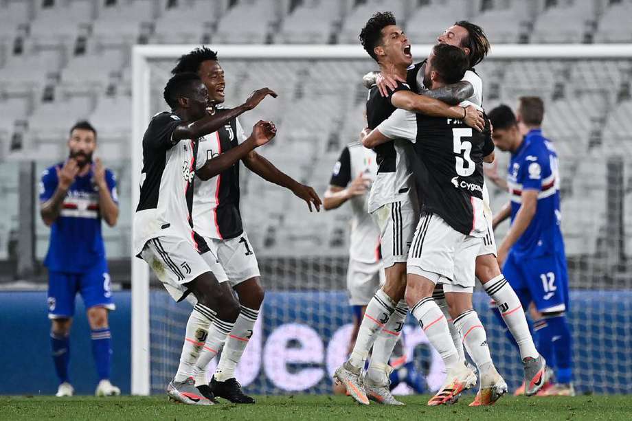Tras la victoria 2-0 frente a la Sampdoria, Juventus logró conquistar su noveno título consecutivo en la Serie A de Italia.
