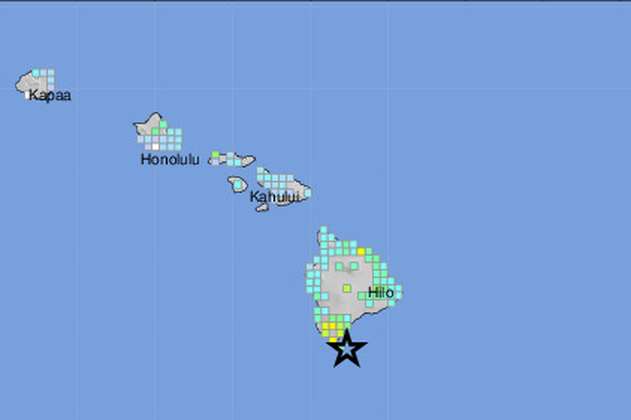 Sismo de magnitud 6,1 sacude Hawái