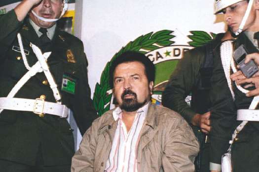 Gilberto Rodríguez Orejuela fue uno de los capos del narcotráfico más importante de Colombia. Esta fotografía fue tomada tras su captura en una caleta en un casa de Cali en junio de 1995.