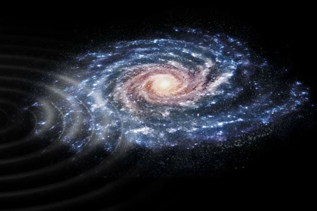 La Vía Láctea casi choca con otra galaxia, y todavía pueden verse los efectos