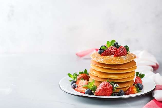 “Pancakes” saludables para empezar la semana con el pie derecho