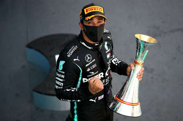 Hamilton logró en Rusia su victoria número cien y se coloca líder de la F1 