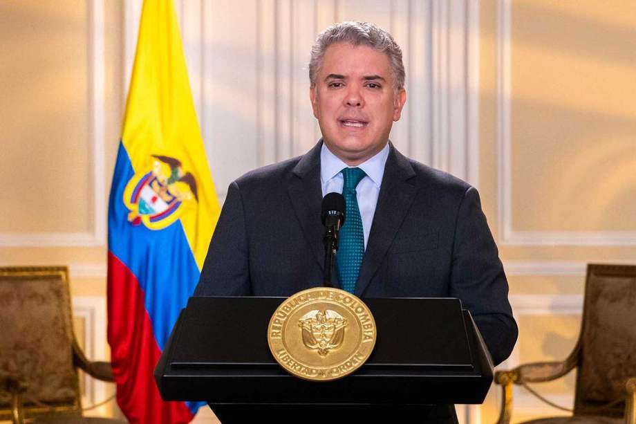 El presidente de la República, Iván Duque Márquez. Presidencia