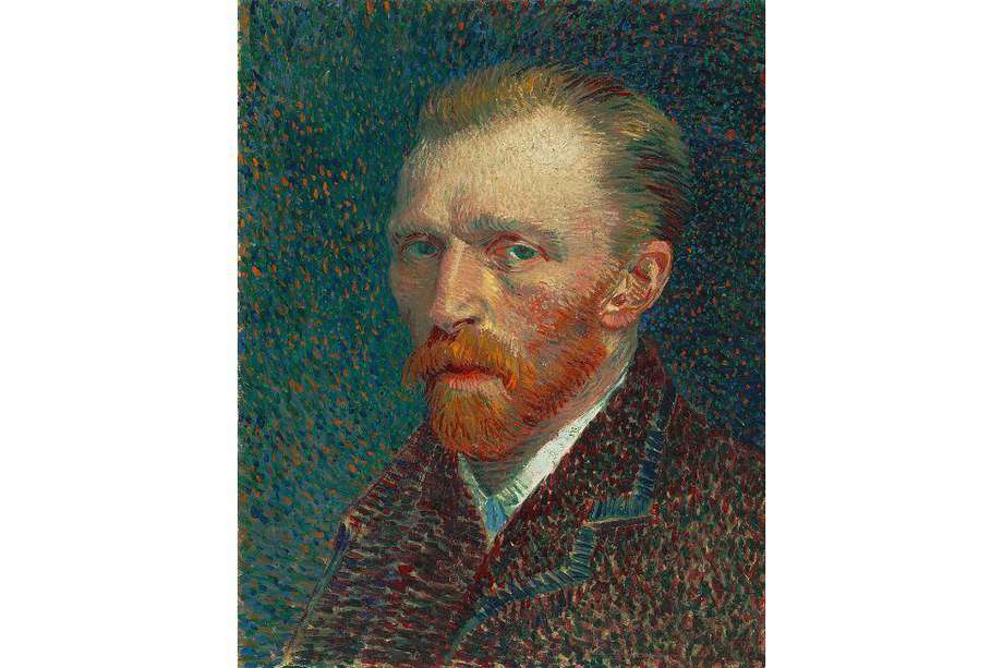 Autorretrato de Vincent van Gogh, óleo pintado en septiembre de 1887.