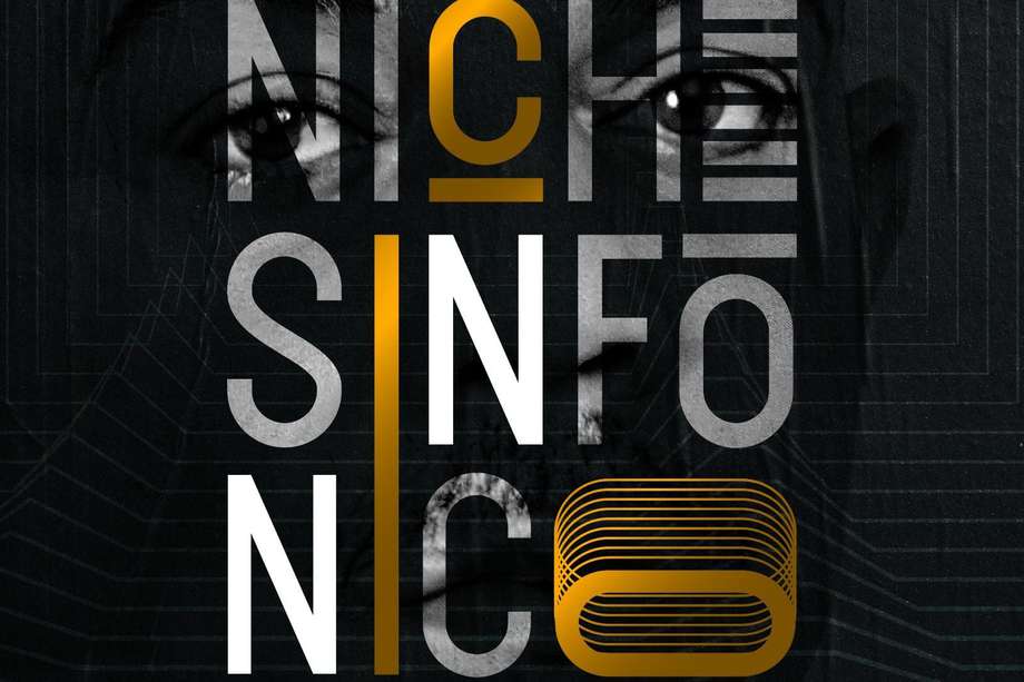 Portada del álbum de "Niche Sinfónico", lanzado el El 24 de marzo, del cual se desprenden los temas que harán parte del concierto que ofrecerá el Grupo Niche de la mano de la Orquesta Sinfónica Nacional de Colombia.