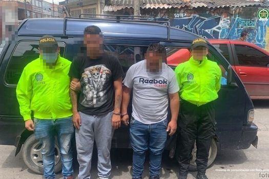 Capturan a 91 presuntos integrantes de bandas criminales en Bogotá