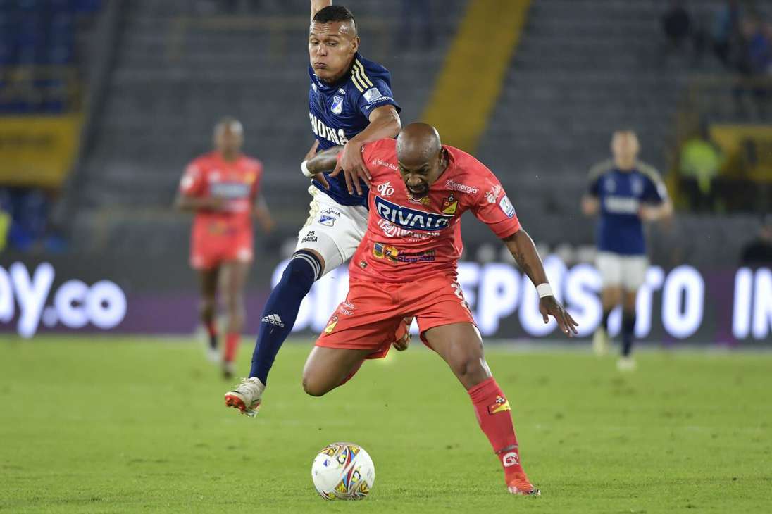 Millonarios y Deportiva Pereira se enfrentaron este sábado por la segunda fecha del Grupo A de los cuadrangulares semifinales de la Liga BetPlay.