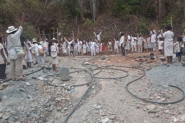Suspenden obras de dragado en sitio sagrado indígena de Dibulla (Guajira)