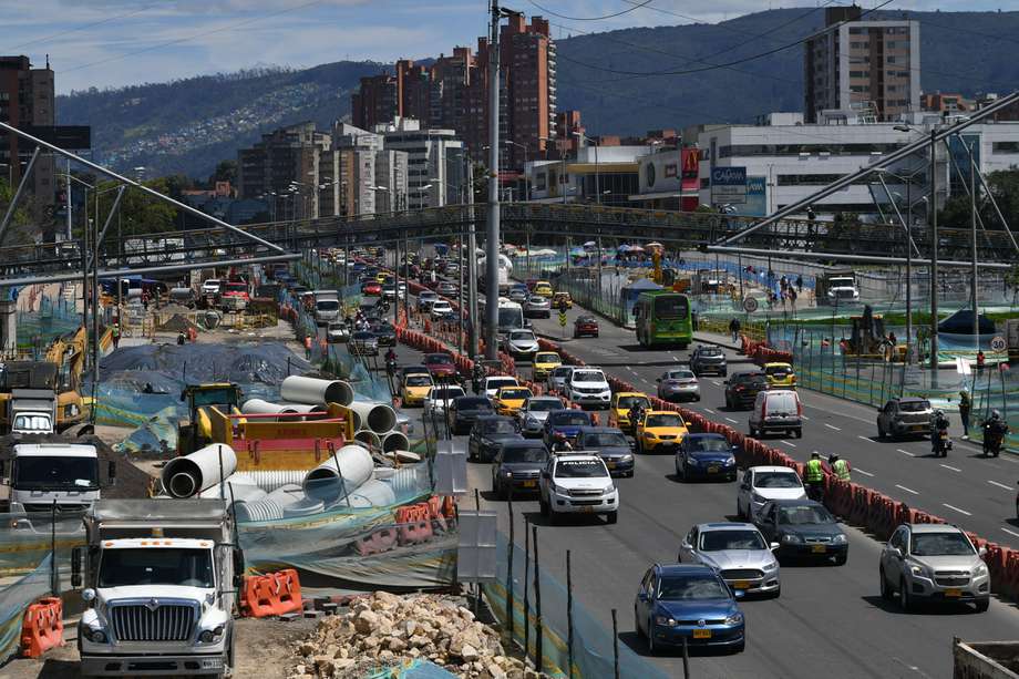 Trancones en la ciudad de Bogotá