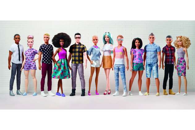 Barbie lanza nuevas figuras de Ken inspiradas en cuerpos más reales