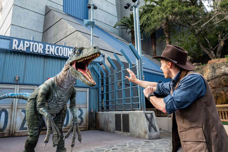 Jurassic World - The Ride, en Universal Studios Hollywood.