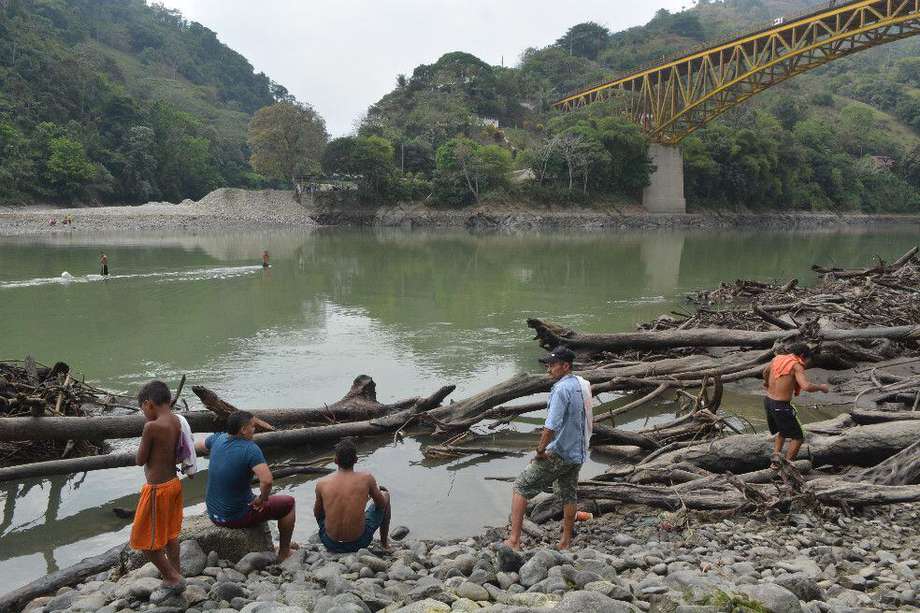 Río Cauca en zona de influencia de Hidroituango. Imagen de referencia.